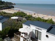 3 bedroom sea view mobile home beachfront 5-star campsite holiday rental Charente-Maritime 