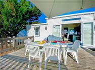 3 bedroom sea view mobile home beachfront 5-star campsite holiday rental Charente-Maritime 