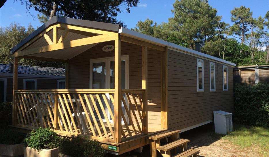 Mobile-home 2 bedrooms Loggia - 5-star campsite in Charente-Maritime