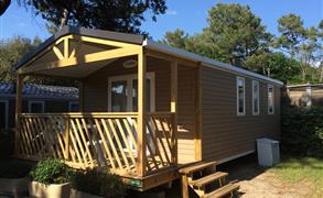 Mobile-home 2 bedrooms Loggia - 5-star campsite in Charente-Maritime