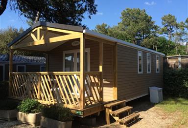 Mobile-home 2 bedrooms Loggia - 5-star campsite in Charente-Maritime
