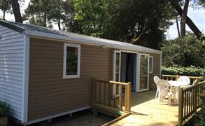 Accessible mobile home Pins 2 bedrooms with ramp in Charente-Maritime