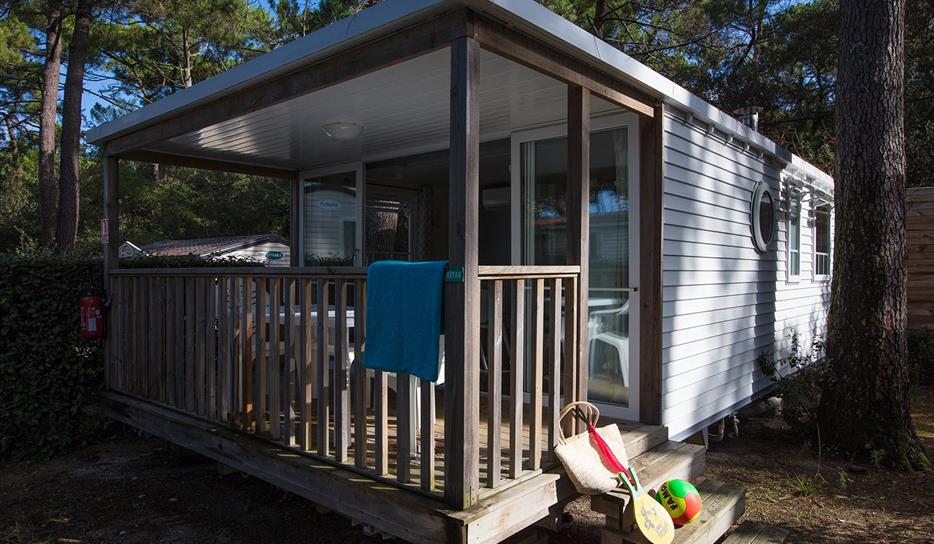 Mobile-home 2 bedrooms Loggia - 5-star campsite in Charente-Maritime