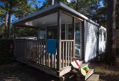 Mobile-home 2 bedrooms Loggia - 5-star campsite in Charente-Maritime