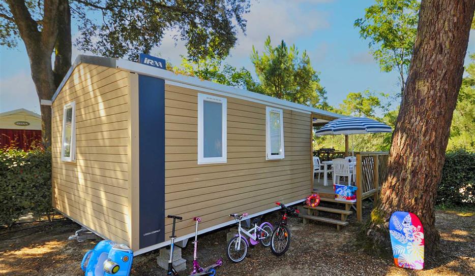 Mobile home rental in Charente-Maritime - Bois Soleil campsite near Royan