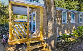 Mobile home rental in Charente-Maritime - Bois Soleil campsite near Royan