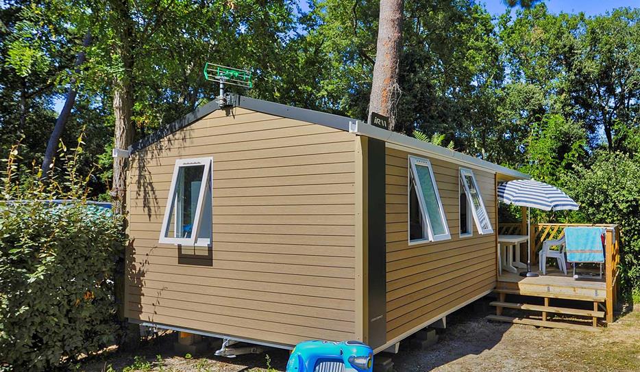 Mobile home rental in Charente-Maritime - Bois Soleil campsite near Royan