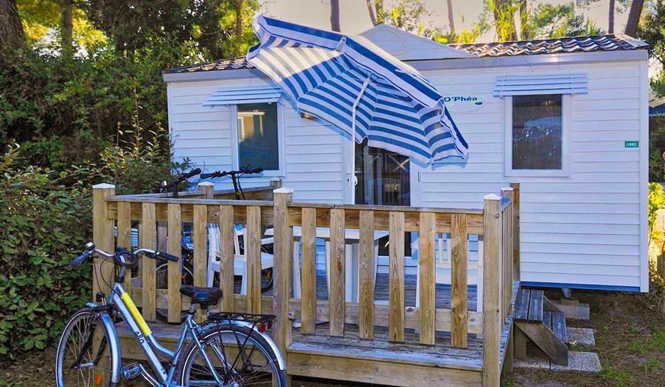 Mobile home rental 2 people - Campsite holiday in Charente-Maritime