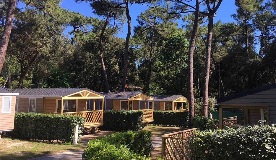 Mobile-home 2 bedrooms Loggia - 5-star campsite in Charente-Maritime