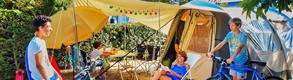 Camping pitch for caravan motorhome tent - Campsite near Royan
